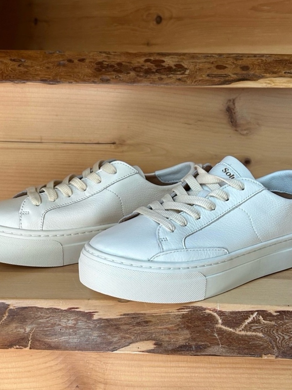Soludos White Sneakers